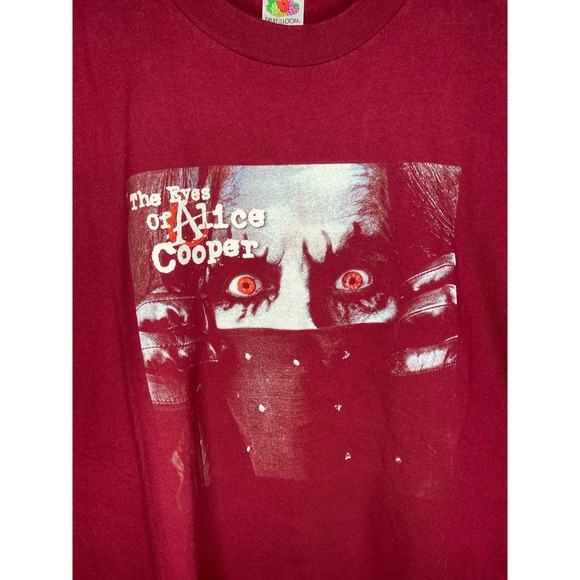 Vintage 2003 The Eyes of Alice Cooper Tour Men’s 2XL Band T-Shirt - Picture 2 of 4